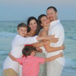 family on the beach, Jolie Kremser Photography Destin Florida
