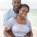 young couple embracing on a Destin Florida beach